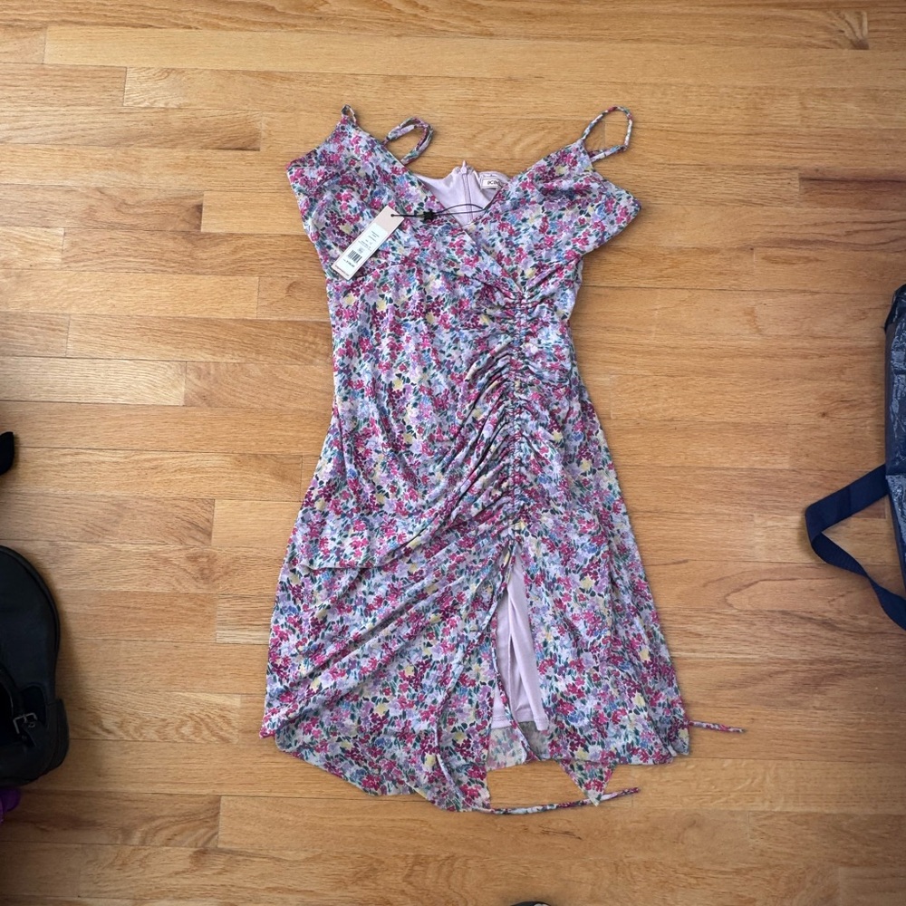 BCBGeneration Floral Pink Dress